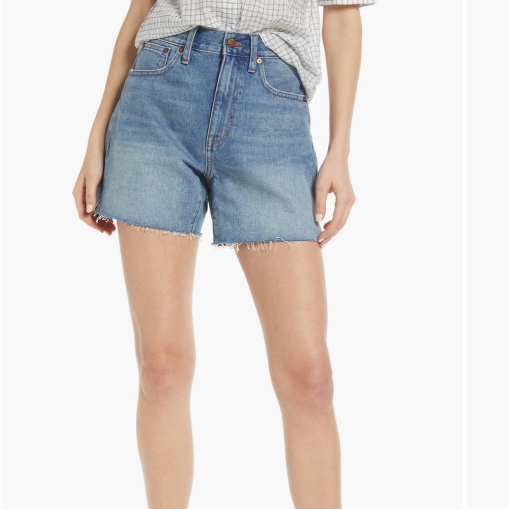 Madewell Relaxed mid length Denim Shorts